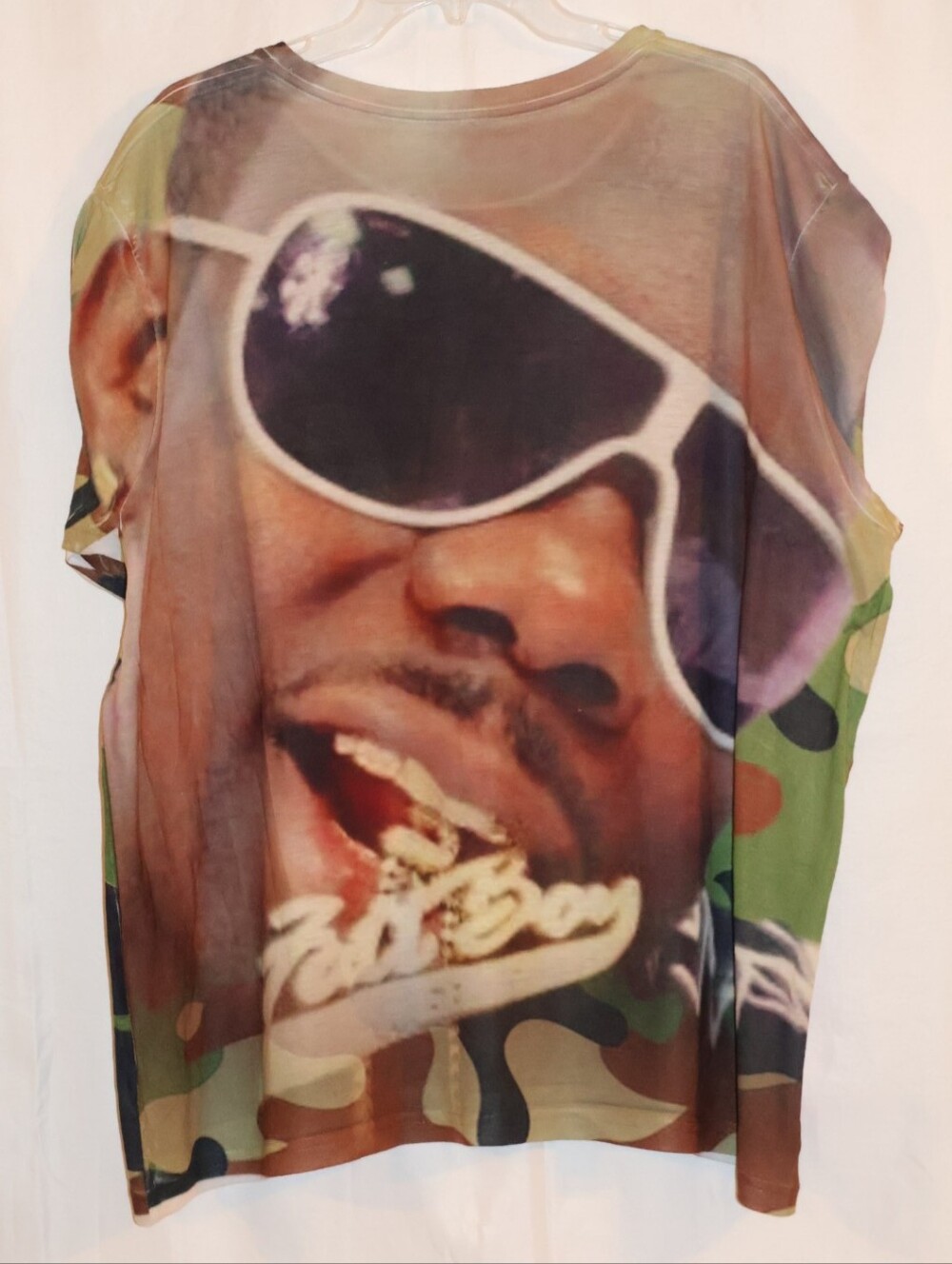 Vintage-Style No Limit Records Graphic Camo Tee. - Picture 5 of 6